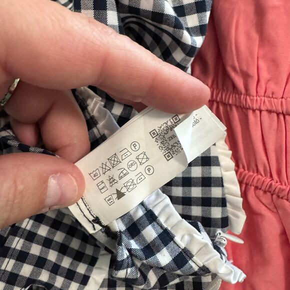 Zara GINGHAM Monochrome Midi Skirt - Picture 5 of 9